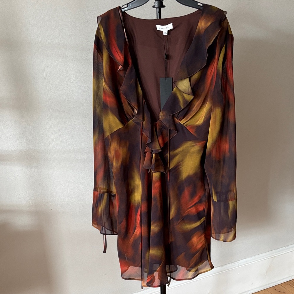 Gianni Bini Vibrant Long Sleeve Dress - Picture 4 of 4
